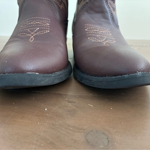 Deer Stags Youth Western Cowboy Boots - Size 3 - Picture 6 of 10